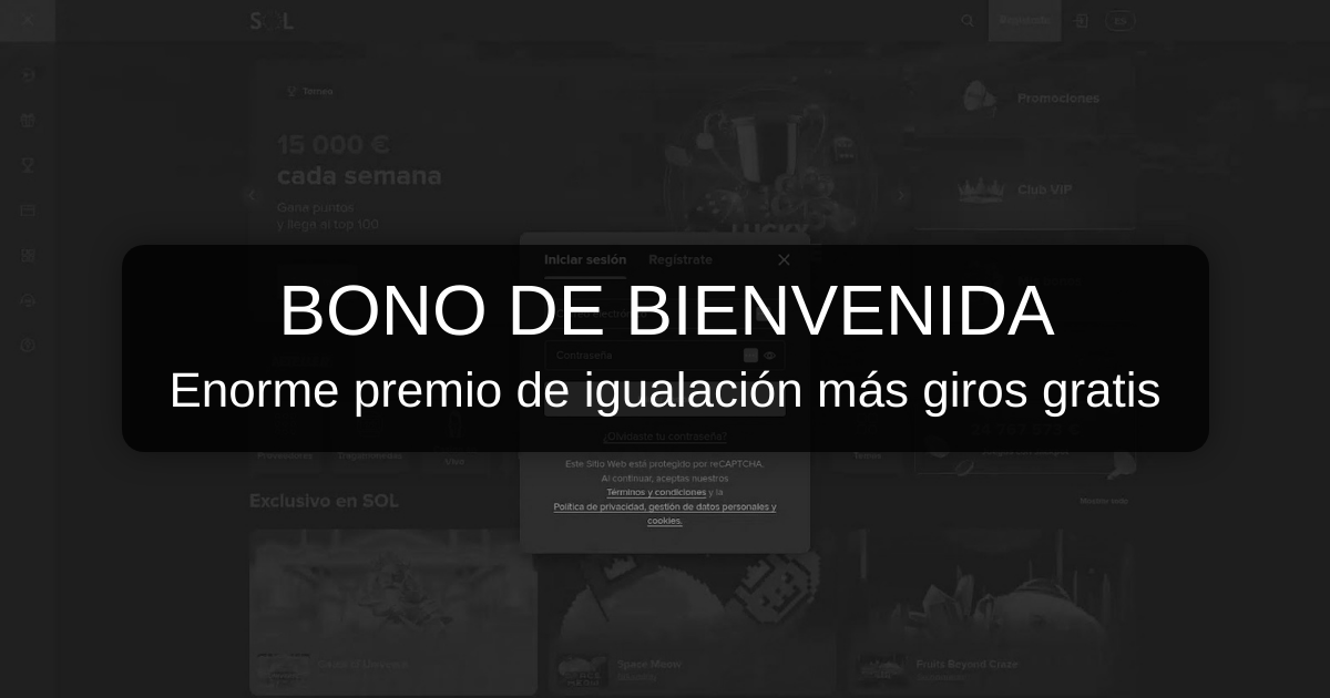 Bienvenido a SOL Casino España